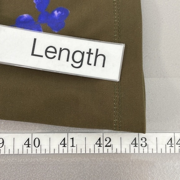 Joules Natalie Dress Long Sleeve Twist Front Midi Green Floral Size 8 - Picture 16 of 16